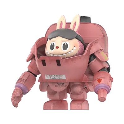 Labubu × S.A.F.S Prototype Flamingo – Kow Yokoyama Ma.K. Series