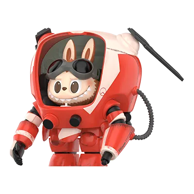 Labubu × Fliege Flame – Kow Yokoyama Ma.K. Series