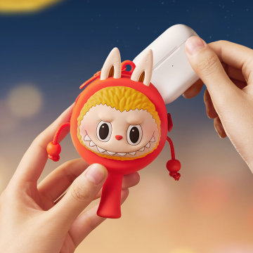 Labubu Earphone Case Rattle-drum Style – Let's Have Fun Together Series - Image 5