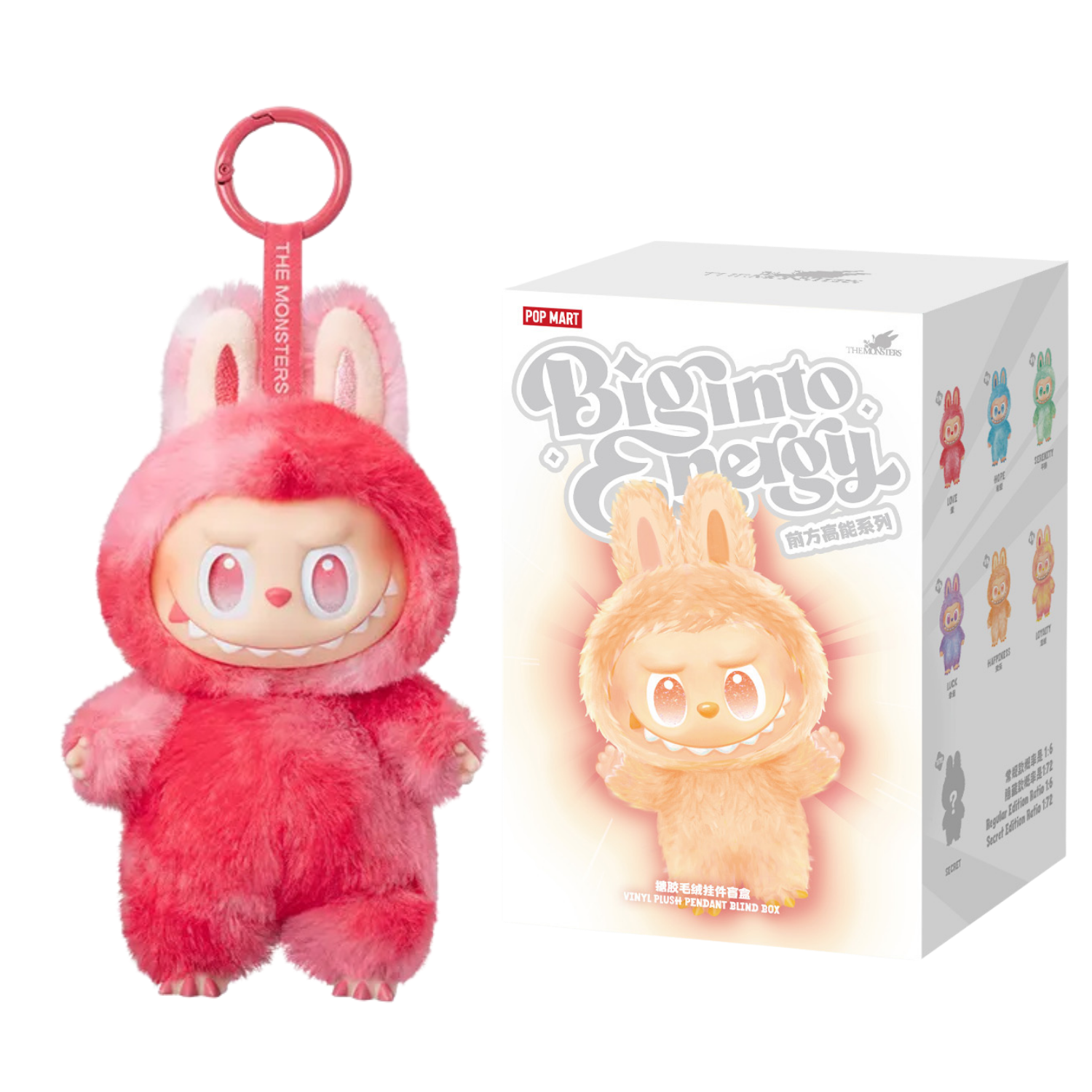 Labubu Vinyl Plush Love – Big Into Energy Series