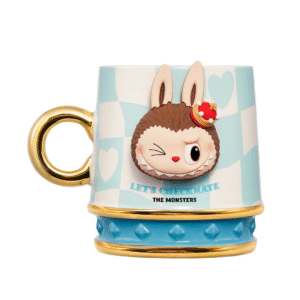 Labubu Let’s Checkmate Series Mug Blue Cup