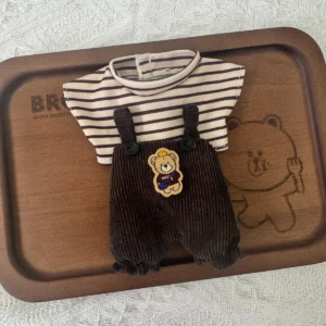 Labubu Clothing Teddy Overalls Striped 17