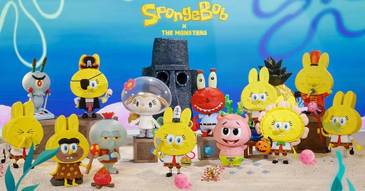 Labubu x SpongeBob