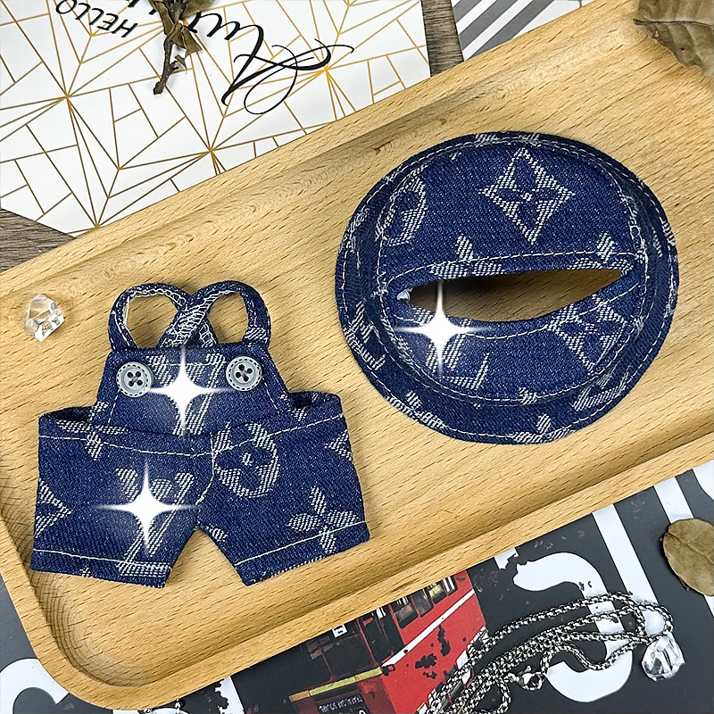 Denim Set for Labubu – Urban & Kawaii Style - Image 2