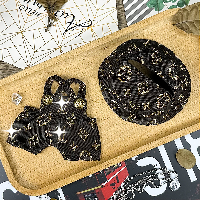 Dark Royal Denim Set for Labubu – Elegance & Mystery - Image 2