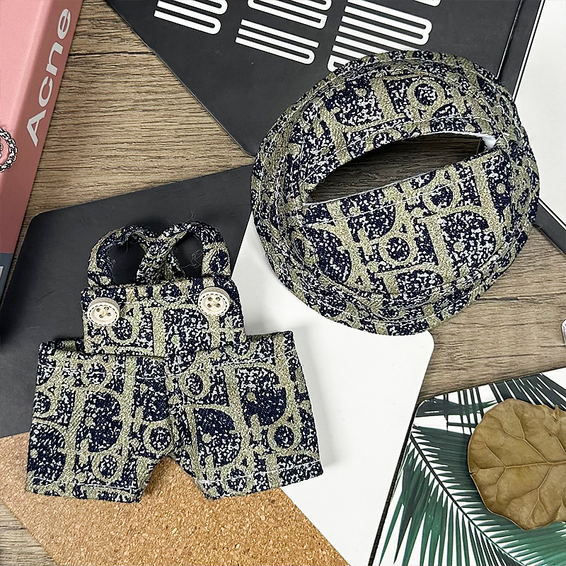 Khaki & Midnight Blue Set for Labubu – Adventure Spirit & Good Vibes - Image 2