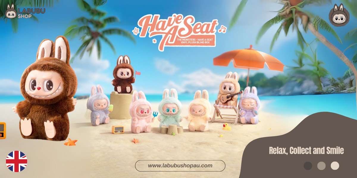 Labubu Have a Seat Series: Relax, Collect and Smile