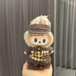 Vintage Gentleman Outfit for Labubu Figure – Handmade Retro Edition