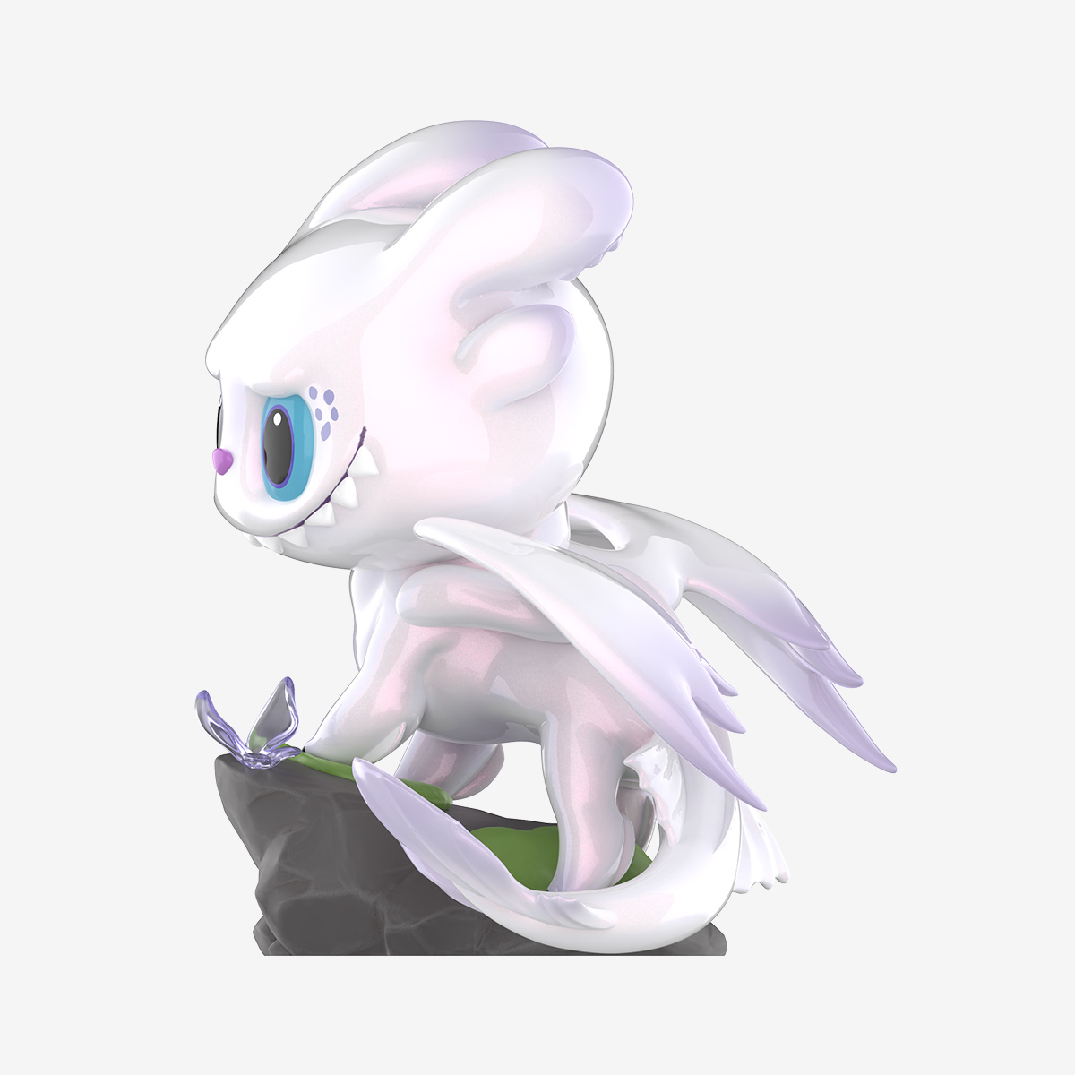 Labubu Light Fury Secret Edition – How to Train Your Dragon Figurine - Image 4