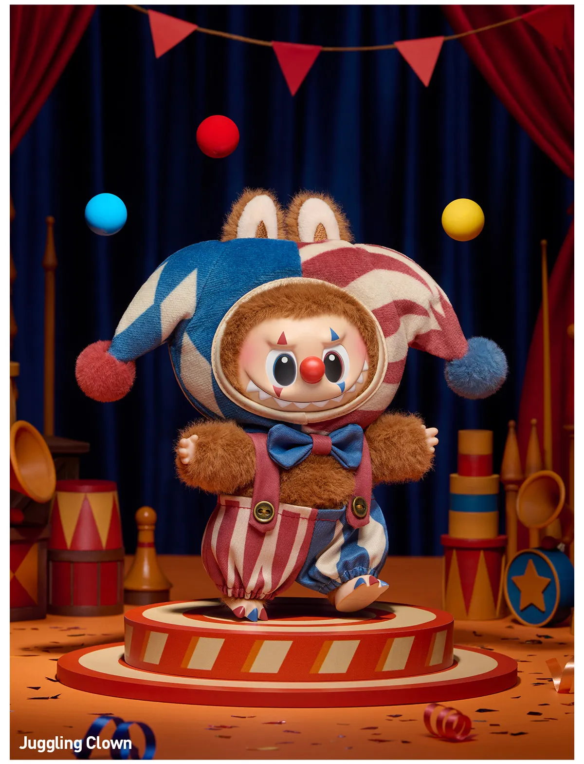 Labubu Juggling Clown – WHY SO SERIOUS Series - Image 3