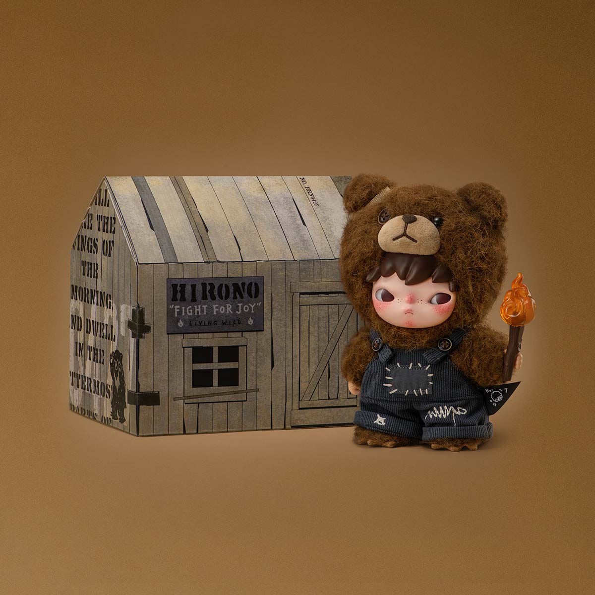 Hirono Living Wild Fight for Joy Plush Doll – LABUBU Shop UK - Image 5
