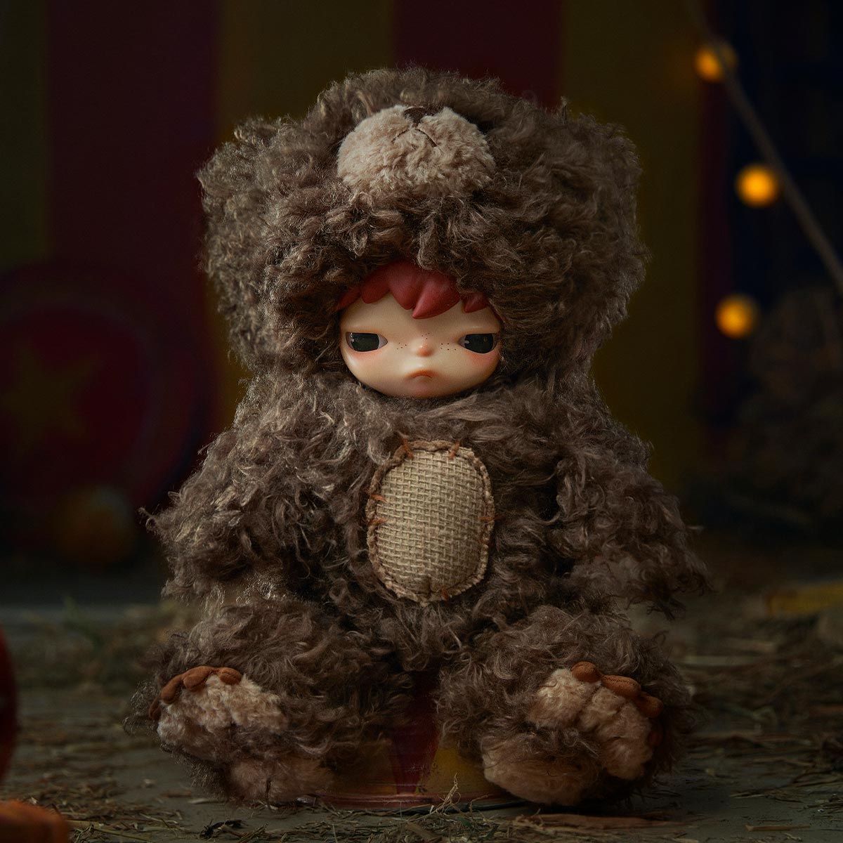 Hirono Bear Vinyl Plush Doll – Labubu Shop UK - Image 3