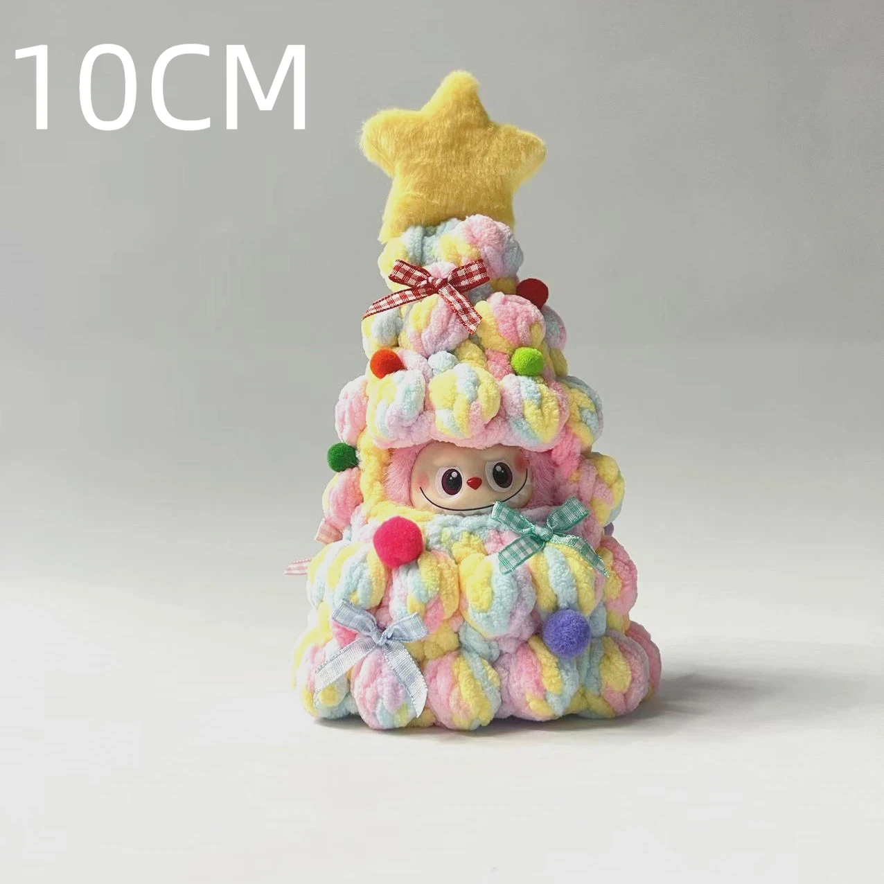 Labubu Christmas Tree Plush House – Holiday Accessories Series - Image 10