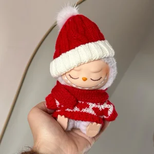 Labubu Winter Knit Poncho