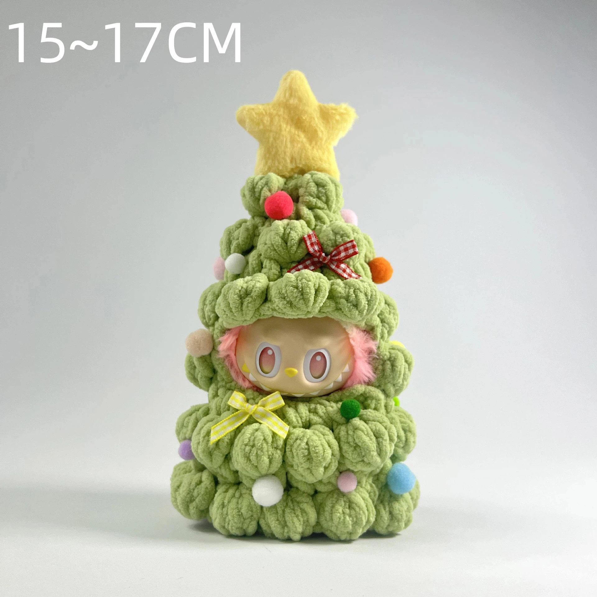 Labubu Christmas Tree Plush House – Holiday Accessories Series - Image 14