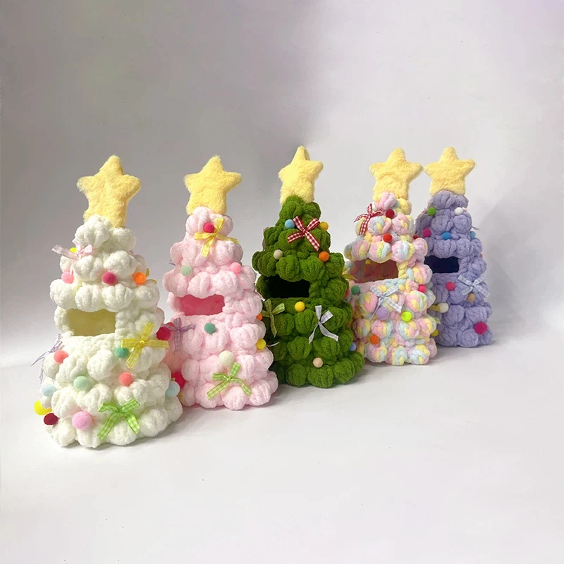 Labubu Christmas Tree Plush House – Holiday Accessories Series - Image 3