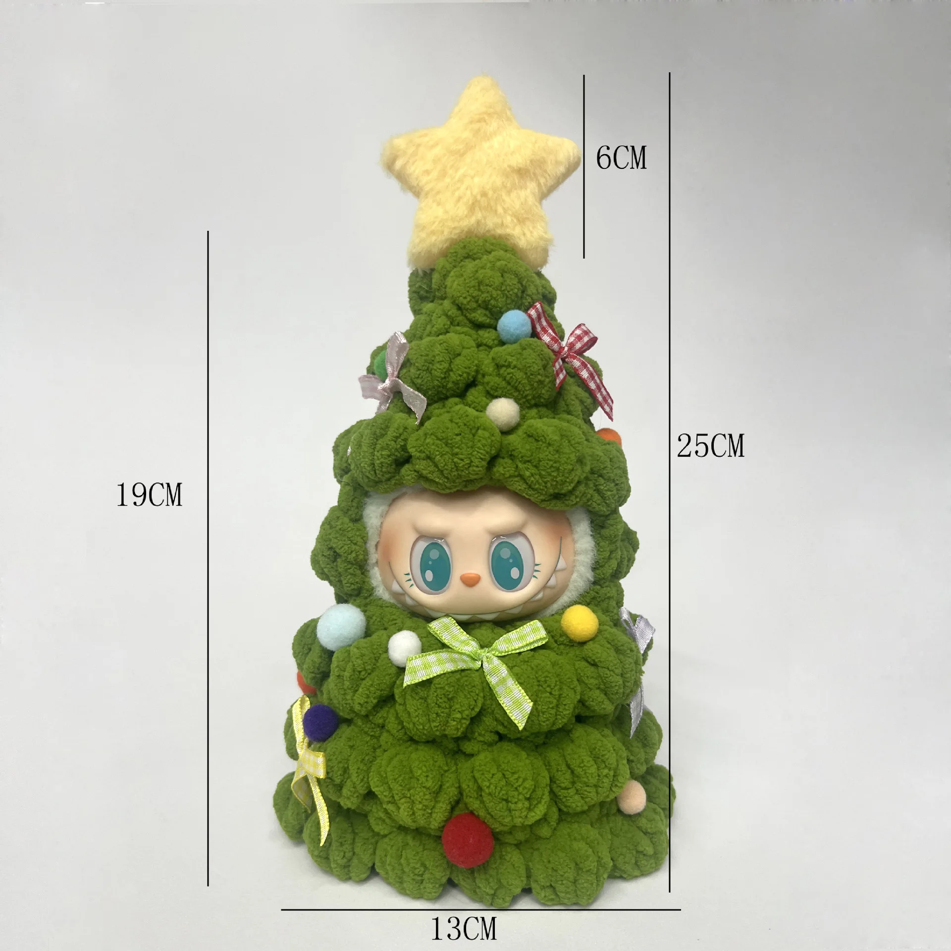 Labubu Christmas Tree Plush House – Holiday Accessories Series - Image 5