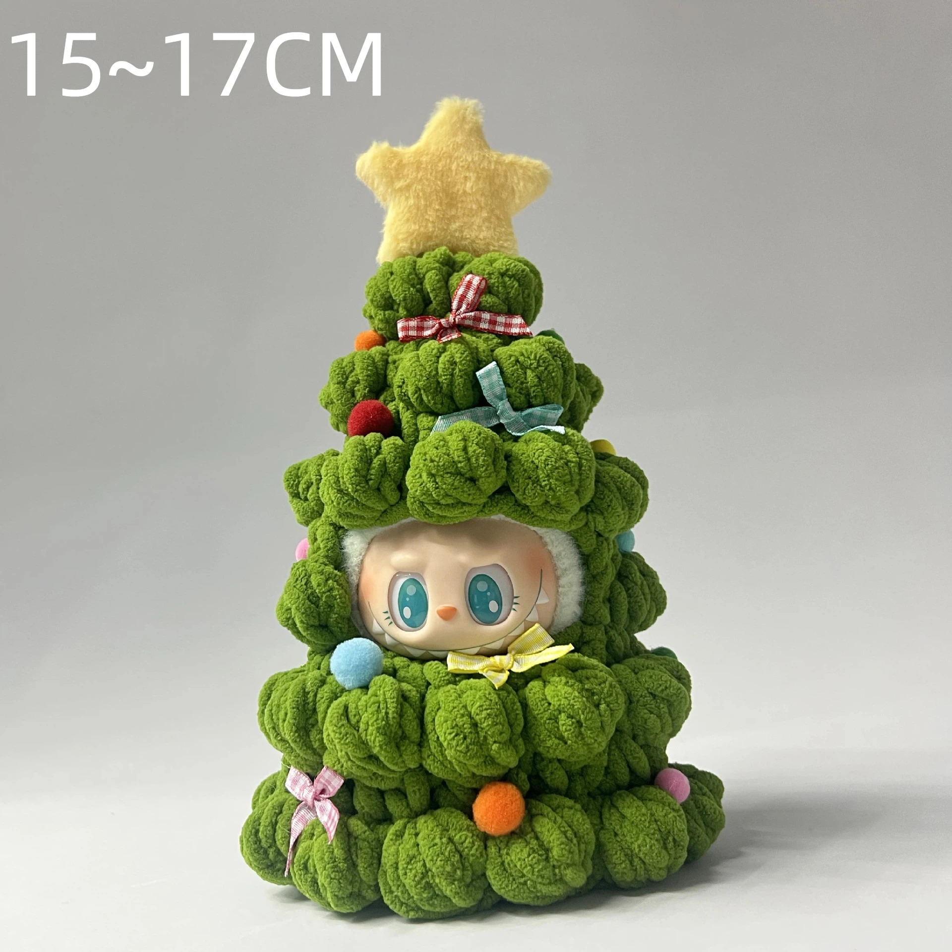 Labubu Christmas Tree Plush House – Holiday Accessories Series - Image 9
