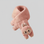 LABUBU Plush Scarf Pink