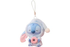 Stitch Eating Something Before Sleep Sleepy Donut