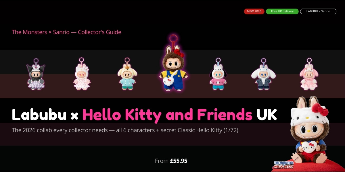 Labubu × Hello Kitty and Friends UK
