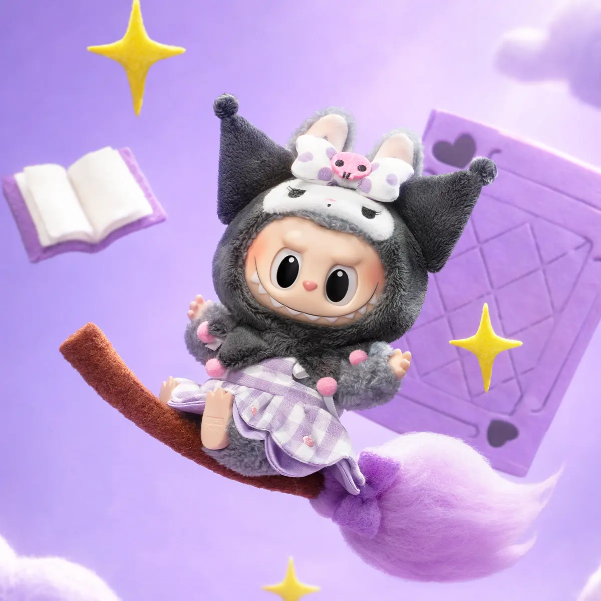 Kuromi and Labubu