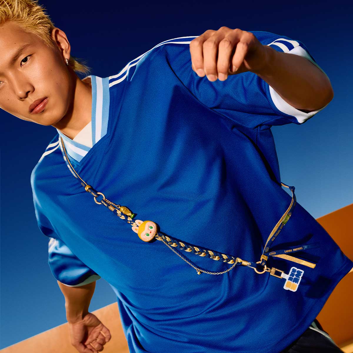 Labubu × FIFA SERIES Final Whistle Long Lanyard - Image 3