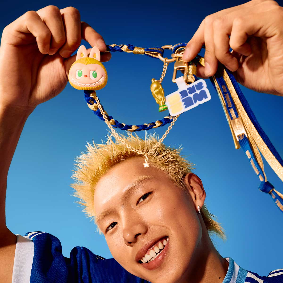 Labubu × FIFA SERIES Final Whistle Long Lanyard - Image 4