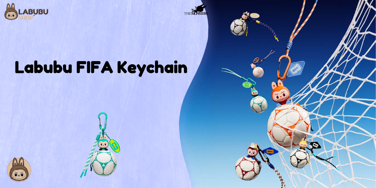Labubu FIFA Keychain
