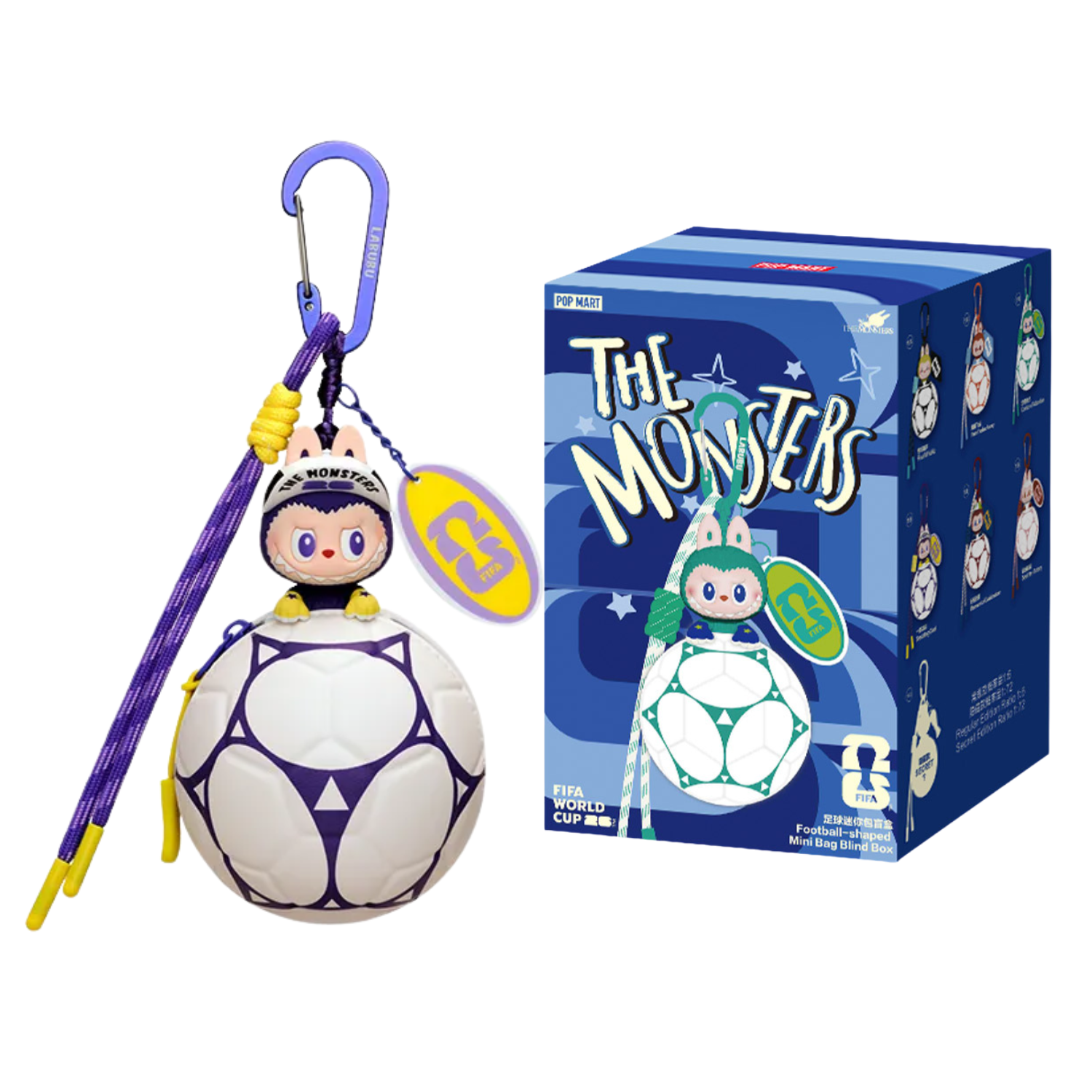 Labubu × FIFA SERIES – Deciding Goal Football-shaped Mini Bag