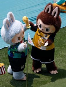 why was labubu at the fifa world cup 2026