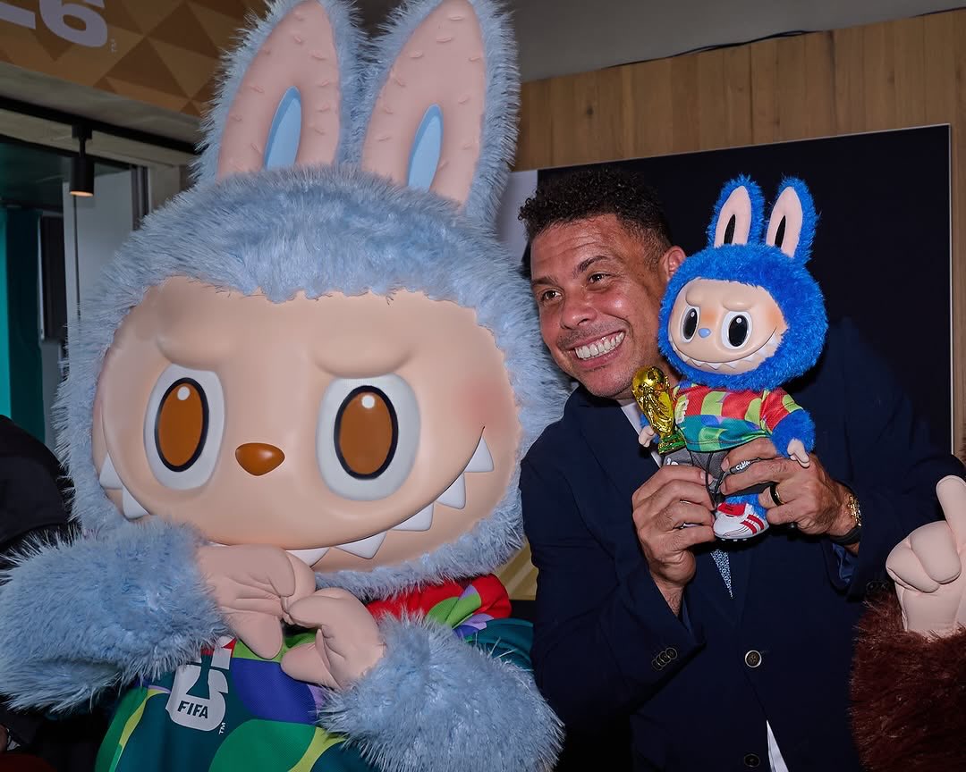 Ronaldo and Labubu
