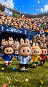 why was labubu at the fifa world cup 2026