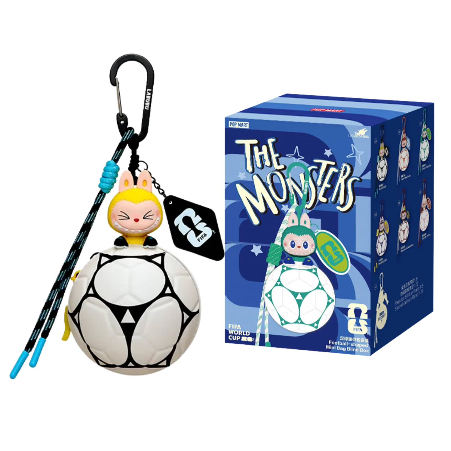 Labubu x FIFA Series football shaped mini bag, UK stock