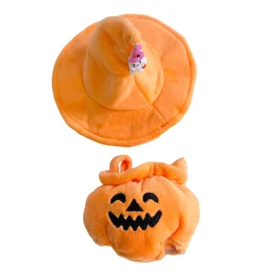 Labubu Halloween Pumpkin Witch Outfit