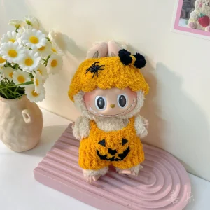 Labubu Halloween Pumpkin Beany Costume