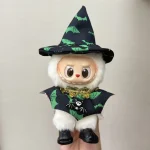 Labubu Halloween Green Bat Witch Costume